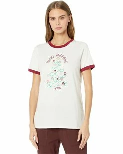 SKECHERS Shirts & Tops Happy Pawliday Ringer Tee
