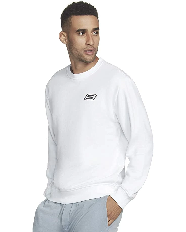 SKECHERS Hoodies & Sweatshirts Men's Heritage Ii Crewneck Pullover Sweatshirt 5 SKECHERS Hoodies & Sweatshirts Men's Heritage Ii Crewneck Pullover Sweatshirt - Image 3
