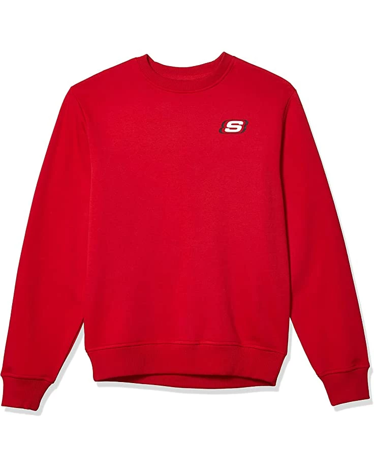 SKECHERS Hoodies & Sweatshirts Men's Heritage Ii Crewneck Pullover Sweatshirt 4 SKECHERS Hoodies & Sweatshirts Men's Heritage Ii Crewneck Pullover Sweatshirt - Image 2