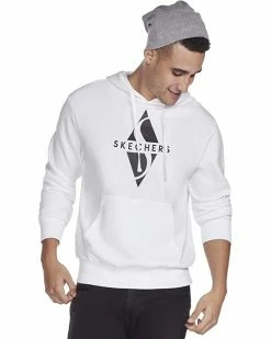 SKECHERS Hoodies & Sweatshirts Men's Skech-Sweats Diamond Logo Pullover Hoodie Sweatshirt -SKECHERS Shop 61xP5lROnNL. AC SR736920