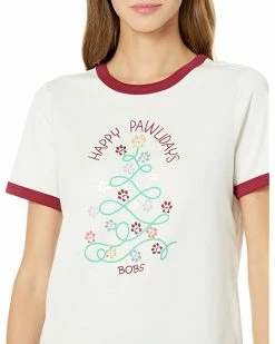 SKECHERS Shirts & Tops Happy Pawliday Ringer Tee -SKECHERS Shop 71 n SuXNwL. AC SR736920