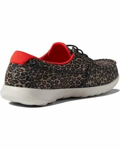 SKECHERS Performance Boat Shoes Go Walk Lite Leopard Print Boat Shoe -SKECHERS Shop 7156hZdzUqL. AC SR736920