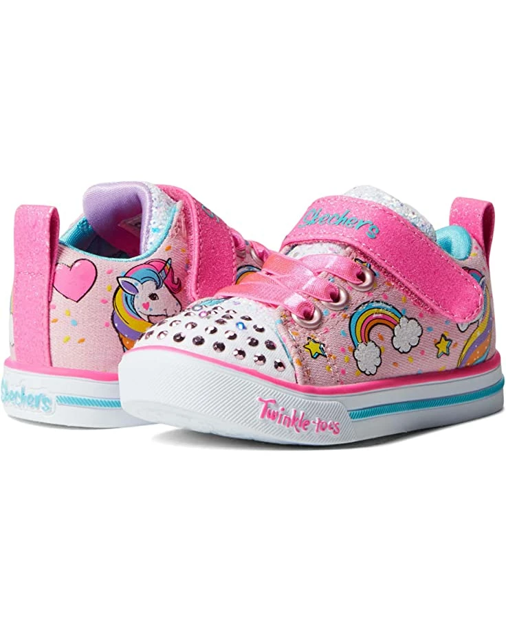 SKECHERS KIDS Sneakers & Athletic Shoes Twinkle Toes - Sparkle Lite Unicorn Craze 10988N Lights (Toddler) 3 SKECHERS KIDS Sneakers & Athletic Shoes Twinkle Toes - Sparkle Lite Unicorn Craze 10988N Lights (Toddler)