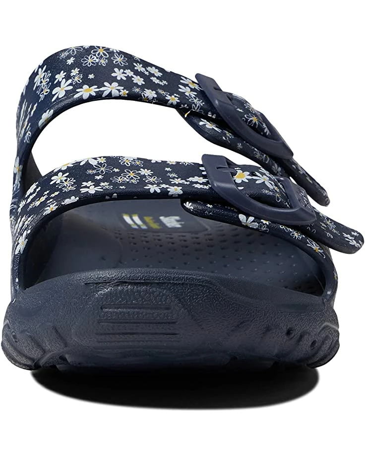 SKECHERS Sandals Foamies Reggae Double Band w/ Daisy Print 4 SKECHERS Sandals Foamies Reggae Double Band w/ Daisy Print - Image 2
