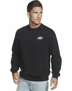 SKECHERS Hoodies & Sweatshirts Men's Heritage Ii Crewneck Pullover Sweatshirt
