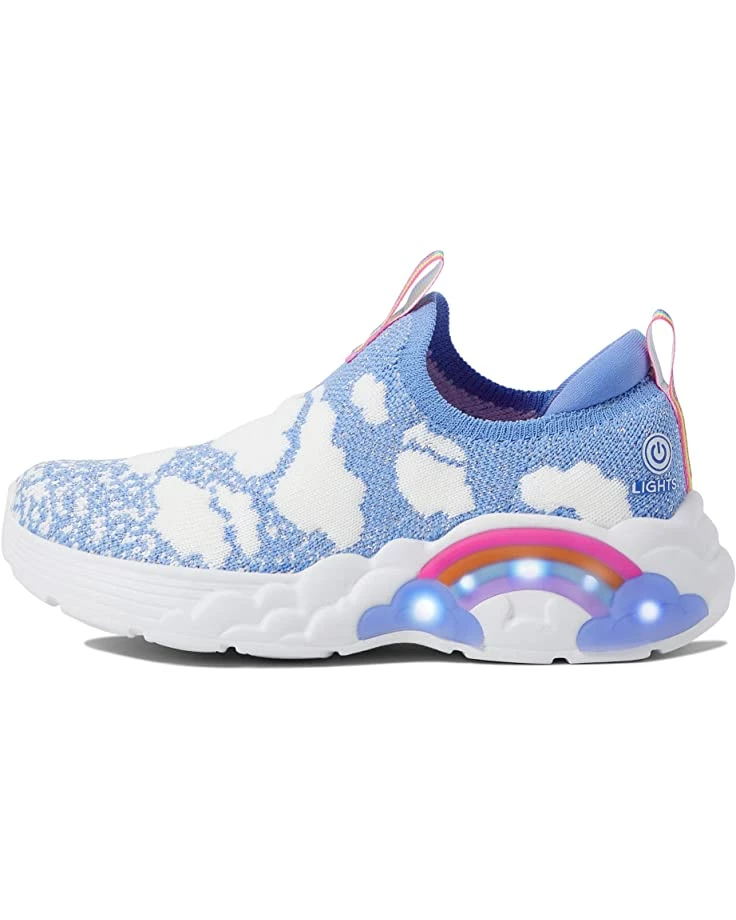 SKECHERS KIDS Sneakers & Athletic Shoes Sport Lighted - Rainbow Racer - Fluffy Dreamz 302318L (Little Kid/Big Kid) 6 SKECHERS KIDS Sneakers & Athletic Shoes Sport Lighted - Rainbow Racer - Fluffy Dreamz 302318L (Little Kid/Big Kid) - Image 4
