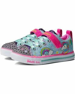 SKECHERS KIDS Sneakers & Athletic Shoes Twinkle Toes - Sparkle Lite 10988L Lights (Little Kid/Big Kid)