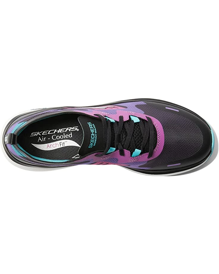 SKECHERS Performance Sneakers & Athletic Shoes Go Walk Workout Walker - Multicolor Lace-Up 4 SKECHERS Performance Sneakers & Athletic Shoes Go Walk Workout Walker - Multicolor Lace-Up - Image 2