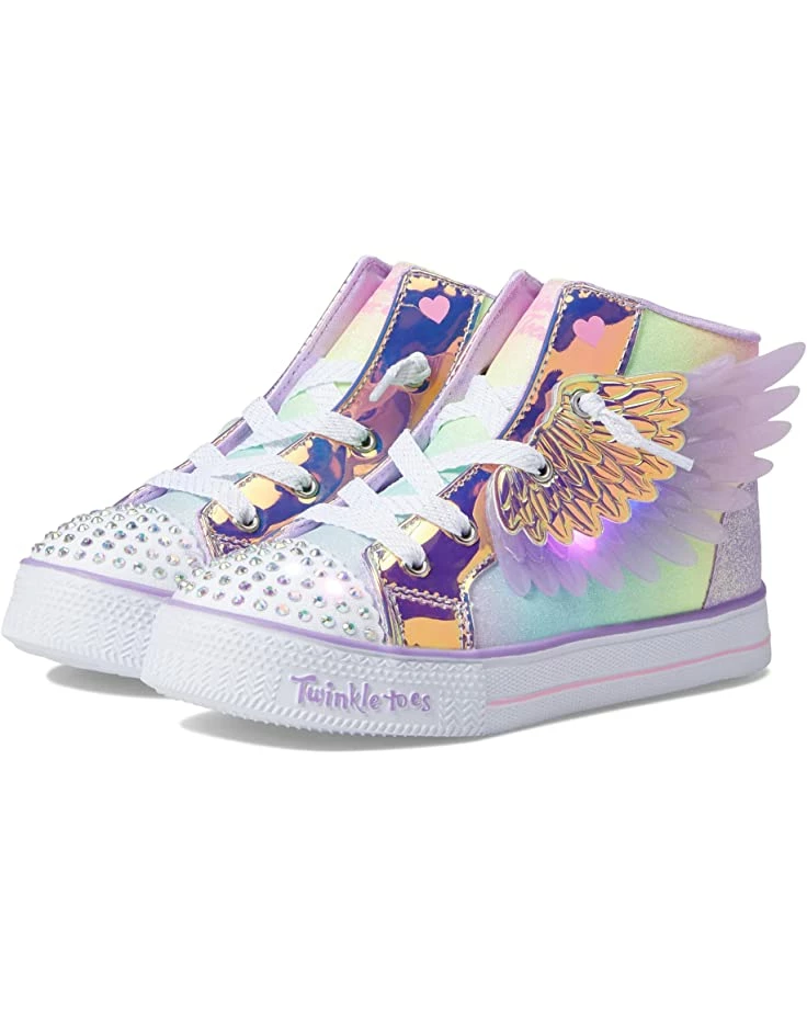 SKECHERS KIDS Sneakers & Athletic Shoes Twinkle Toes - High-Top Shuffle Lite Unicorn Wings 314918N (Toddler/Little Kid) 3 SKECHERS KIDS Sneakers & Athletic Shoes Twinkle Toes - High-Top Shuffle Lite Unicorn Wings 314918N (Toddler/Little Kid)