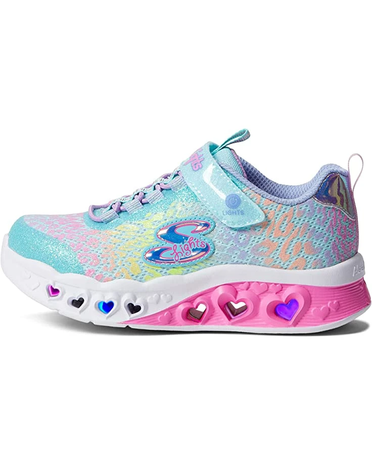 SKECHERS KIDS Sneakers & Athletic Shoes Sport Lighted - Flutter Heart Lights - Loves Wild 302314L (Little Kid/Big Kid) 6 SKECHERS KIDS Sneakers & Athletic Shoes Sport Lighted - Flutter Heart Lights - Loves Wild 302314L (Little Kid/Big Kid) - Image 4