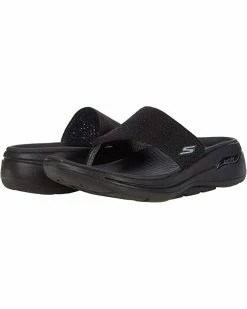 SKECHERS Performance Sandals Go Walk Arch Fit Knit 3 Point Sandal