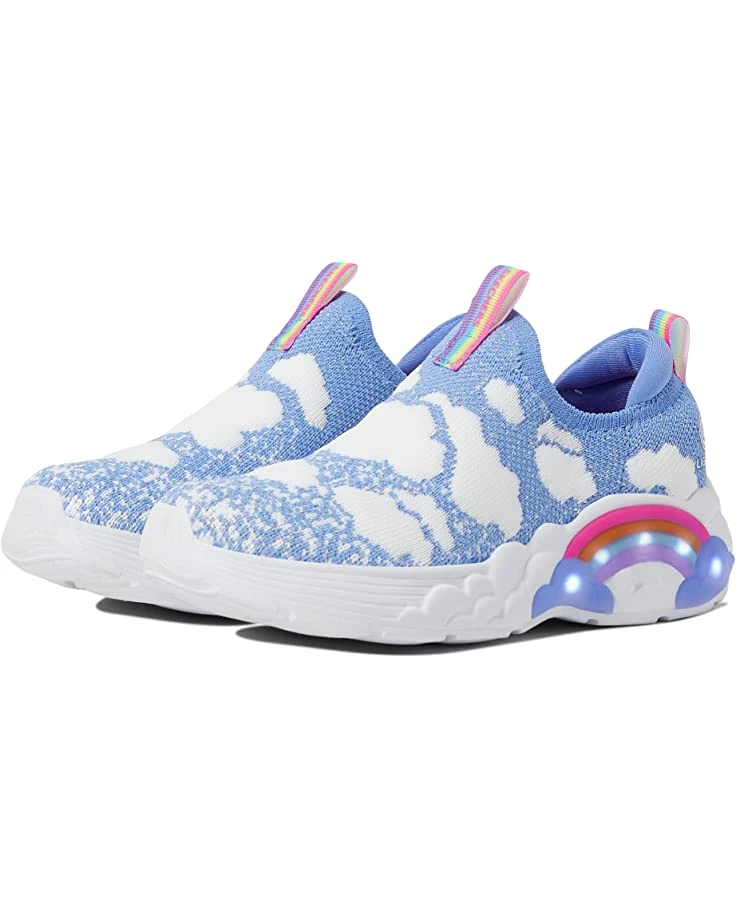 SKECHERS KIDS Sneakers & Athletic Shoes Sport Lighted - Rainbow Racer - Fluffy Dreamz 302318L (Little Kid/Big Kid) 3 SKECHERS KIDS Sneakers & Athletic Shoes Sport Lighted - Rainbow Racer - Fluffy Dreamz 302318L (Little Kid/Big Kid)