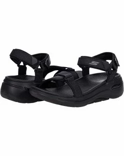 SKECHERS Performance Sandals Go Walk Arch Fit Mesh Quarter Strap
