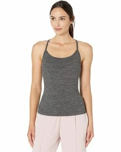 SKECHERS Shirts & Tops Gostretch Diamond Brushed Racerback Shelf Bra Cami