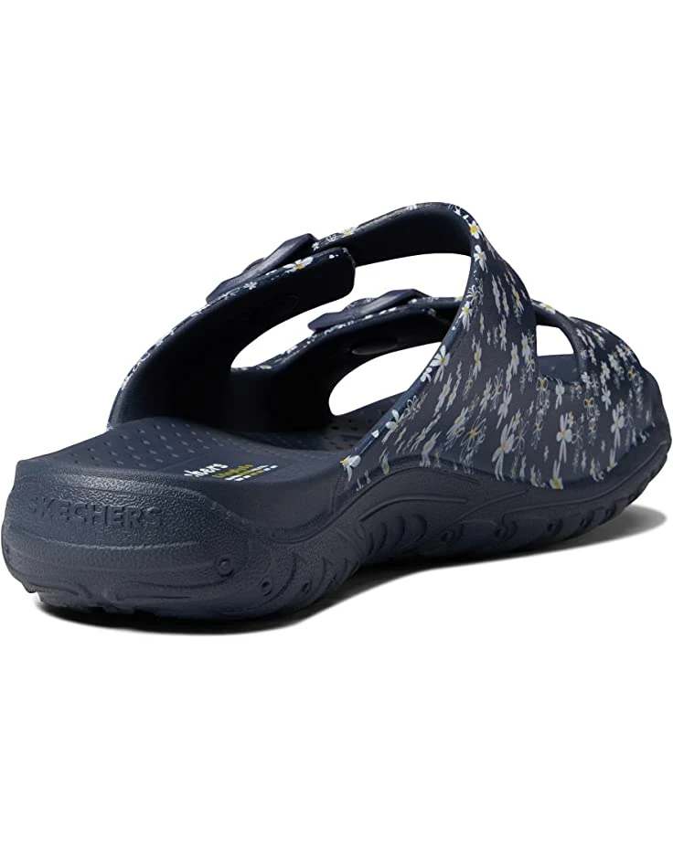 SKECHERS Sandals Foamies Reggae Double Band w/ Daisy Print 7 SKECHERS Sandals Foamies Reggae Double Band w/ Daisy Print - Image 5