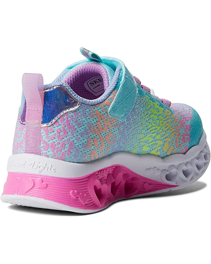 SKECHERS KIDS Sneakers & Athletic Shoes Sport Lighted - Flutter Heart Lights - Loves Wild 302314L (Little Kid/Big Kid) 7 SKECHERS KIDS Sneakers & Athletic Shoes Sport Lighted - Flutter Heart Lights - Loves Wild 302314L (Little Kid/Big Kid) - Image 5