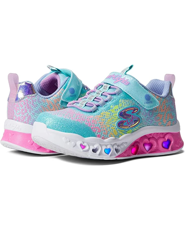 SKECHERS KIDS Sneakers & Athletic Shoes Sport Lighted - Flutter Heart Lights - Loves Wild 302314L (Little Kid/Big Kid) 3 SKECHERS KIDS Sneakers & Athletic Shoes Sport Lighted - Flutter Heart Lights - Loves Wild 302314L (Little Kid/Big Kid)