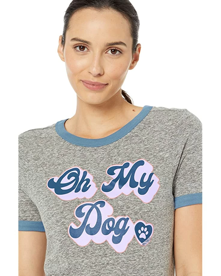 SKECHERS Shirts & Tops Oh My Dog Ringer Tee 5 SKECHERS Shirts & Tops Oh My Dog Ringer Tee - Image 3
