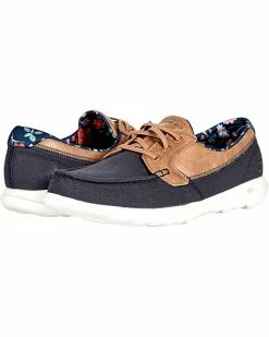 SKECHERS Performance Boat Shoes Go Walk Lite - Canvas Boat Shoe