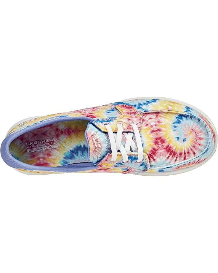 SKECHERS Performance Sneakers & Athletic Shoes Go Walk Lite Tie-Dye Boat Shoe 4 SKECHERS Performance Sneakers & Athletic Shoes Go Walk Lite Tie-Dye Boat Shoe - Image 2