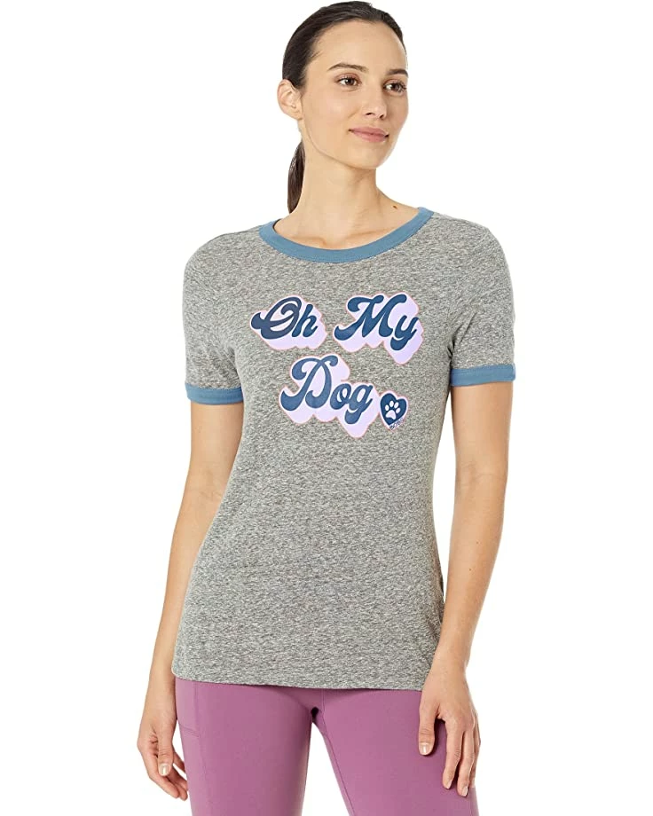 SKECHERS Shirts & Tops Oh My Dog Ringer Tee 3 SKECHERS Shirts & Tops Oh My Dog Ringer Tee
