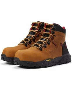 SKECHERS Work Boots Padded Collar Comp Toe