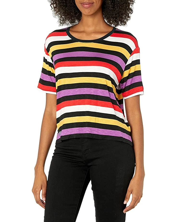 SKECHERS Shirts & Tops Women's Encounter Stripe Short Sleeve Tee 3 SKECHERS Shirts & Tops Women's Encounter Stripe Short Sleeve Tee